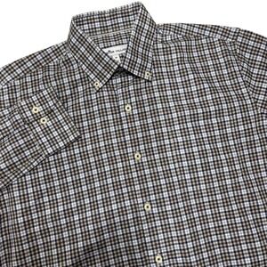 Peter Millar Men's Plaid Button Down Shirt Long Sleeve‎ Medium Classic Preppy